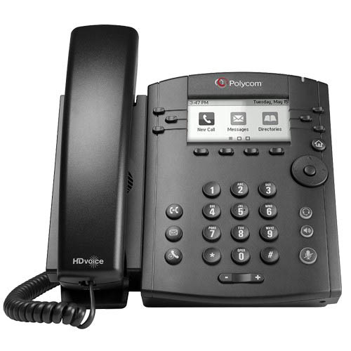 TEL VVX 301 6-LIN. POE COM LIC SFB/LYNC VOZHD S/FONTE (2200-48300-019)