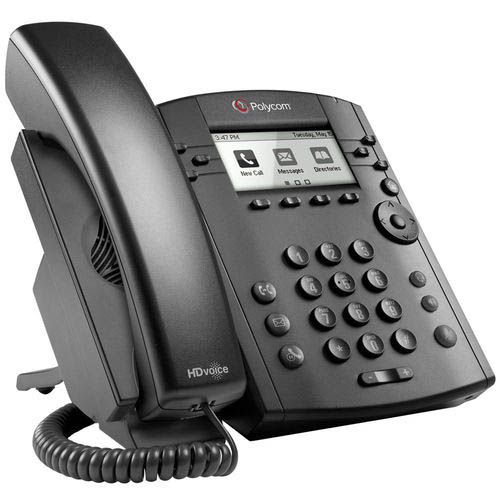 TEL VVX 311 6-LIN. GIGE COM LIC SFB/LYNC VOZHD S/FONTE (2200-48350-019)