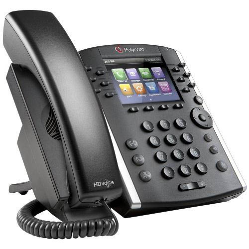 TEL VVX 411 12-LIN. GIGE COM LIC SFB/LYNC VOZHD S/FONTE (2200-48450-019)