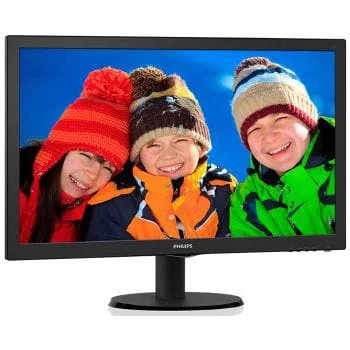 MONITOR LED PHILIPS 23.6 WIDES MULT/FULLHD/60HZ/HDMI/DVI/VGA/VESA (243V5QHABA)