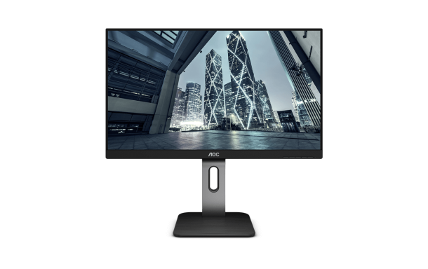 MONITOR AOC LED 23 8 WIDESCREEN C/ AJUSTE VGA/HDMI/DP/4 USB 31 (24P1U)
