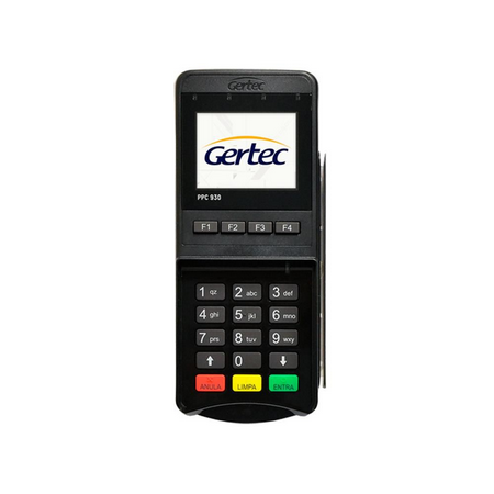 GERTEC PPC930 LCM123 1SAM C LESS USB - PRETO E FUME (702.0003.1)