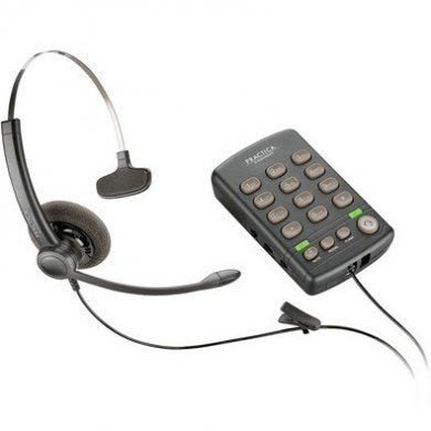 TELEFONE C/ HEADSET T110 DISCADOR COM HEADSET ANALOGIC (79981-11)