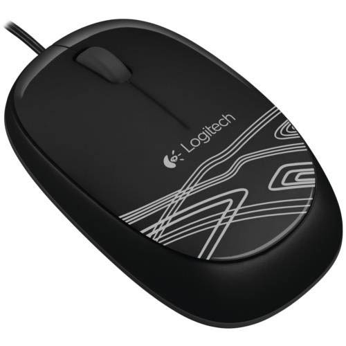 MOUSE PTICO USB M105 M105 - PRETO (910-002958)