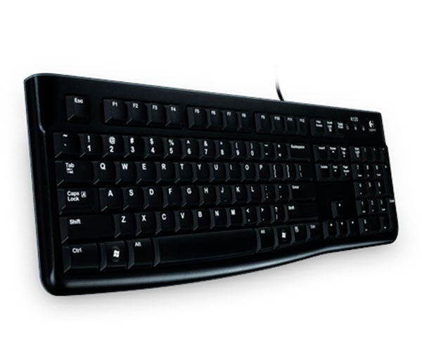 TECLADO LOGITECH K120 COM FIO USB PRETO (920-004423)