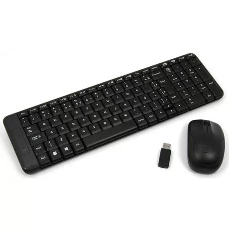 COMBO TECLADO E MOUSE SEM FIO LOGITECH MK220 (920-004431)