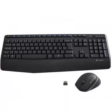 COMBO TECLADO E MOUSE SEM FIO LOGITECH MK345 (920-007821)