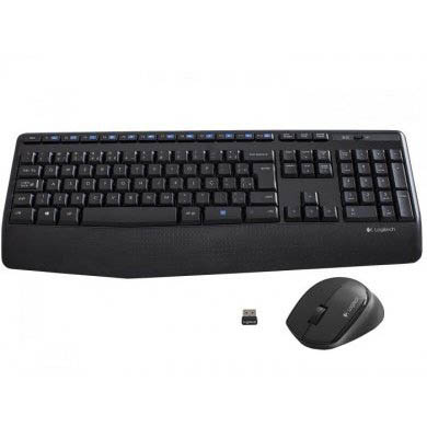 COMBO TECLADO E MOUSE SEM FIO LOGITECH MK345 (920-007821)