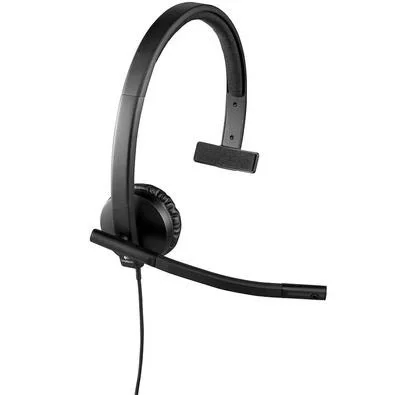 HEADSET LOGITECH MONO H570E USB - PRETO (981-000570)