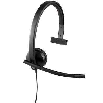 HEADSET LOGITECH MONO H570E USB - PRETO (981-000570)