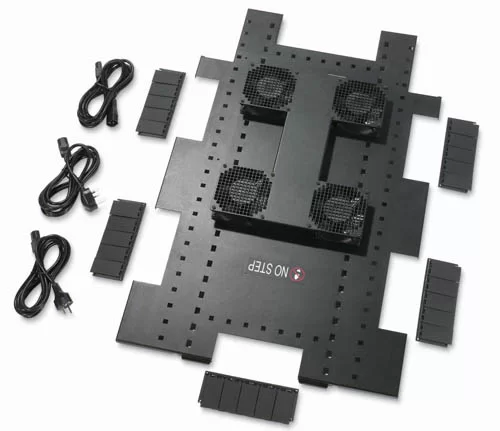 VENTILADOR EXAUSTOR RACK 220V BANDEJA COM 04 VENTILADORES 15V (ACF502)