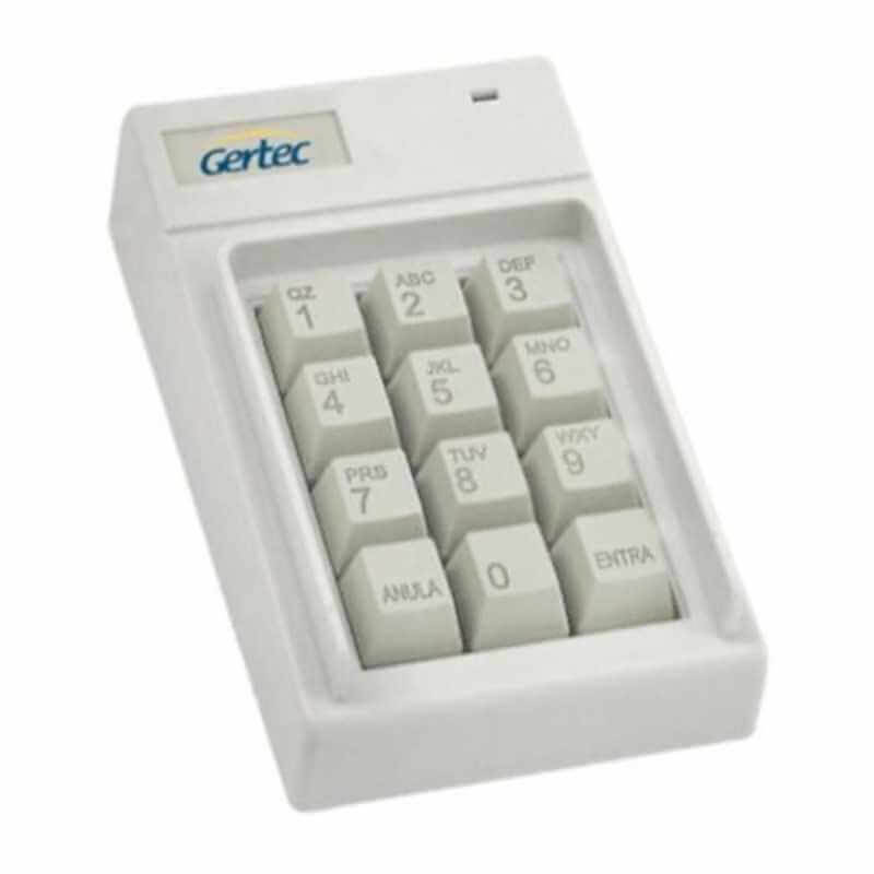 GERTEC TEC12 TECL PROGRAMAVEL 12 TECLAS PS2 (004.0443.3)
