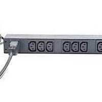 PDU BASICA HORIZONTAL 1U 230V ENT IEC-320 C20 E SAI (12)C13 (AP9565)