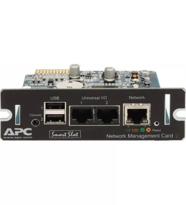 PLACA DE GERENCIAMENTO WEB/SNMP AP9630 + 2 ENT SENSORES AMBIENTAIS (AP9631)