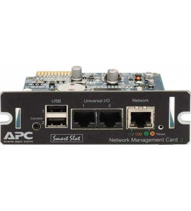 PLACA DE GERENCIAMENTO WEB/SNMP AP9630 + 2 ENT SENSORES AMBIENTAIS (AP9631)