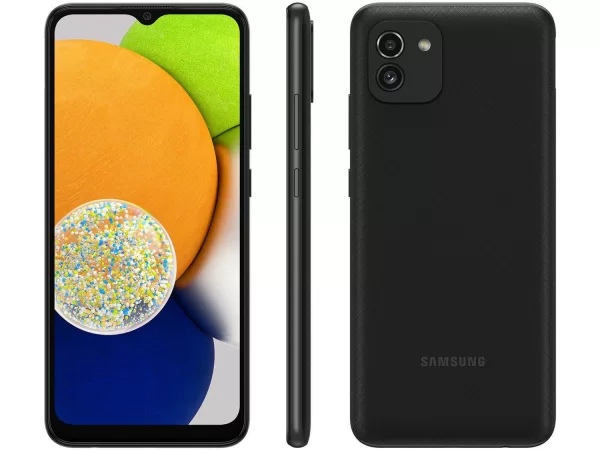 SMARTPHONE GALAXY A03 64GB PRETO
