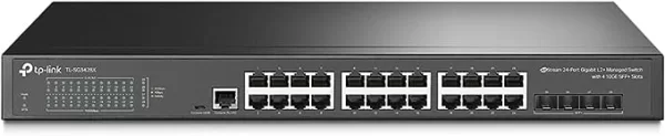SWITCH GERENCIáVEL L2+ COM 24 PORTAS GIGABIT E 4 SLOTS SFP+ 10GE